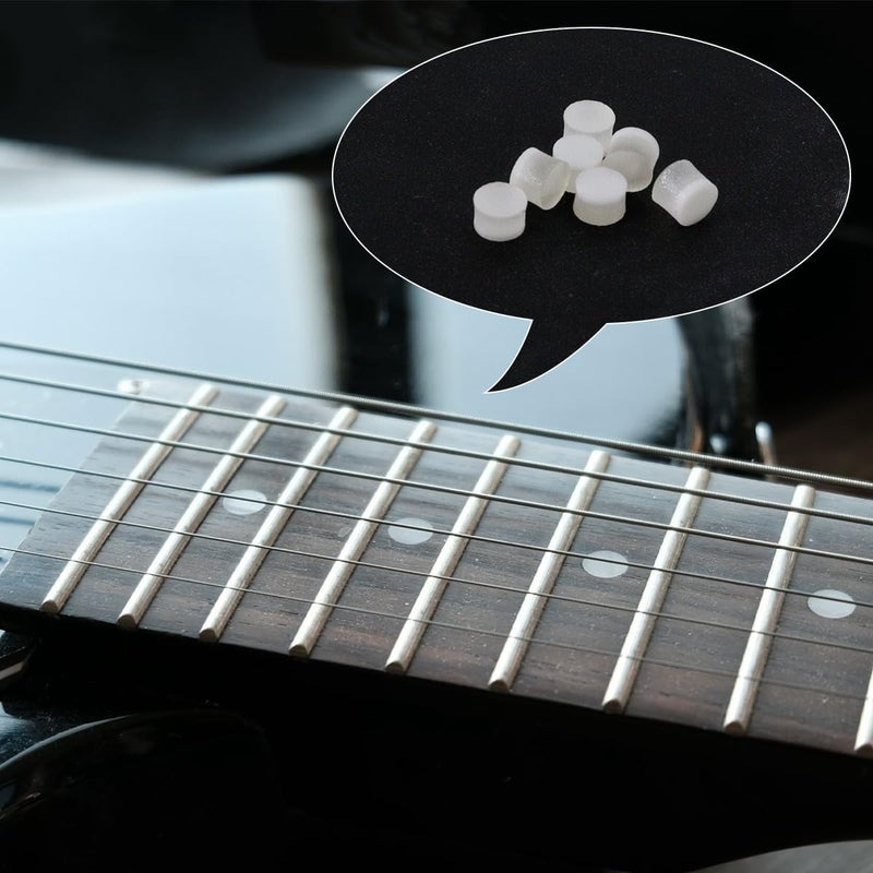 Domofa 20Pcs Natural Mother of Pearl Inlay Fingerboard Dots Fretboard Position Marker for Guitar Bass Ukulele Banjo(3x2mm) - Image 5